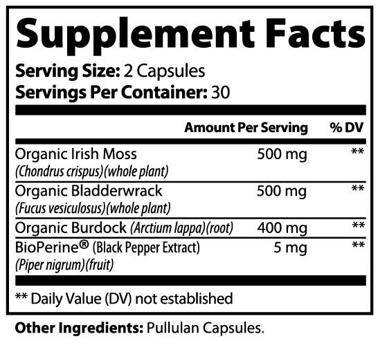Thyroid Support/Sea Moss