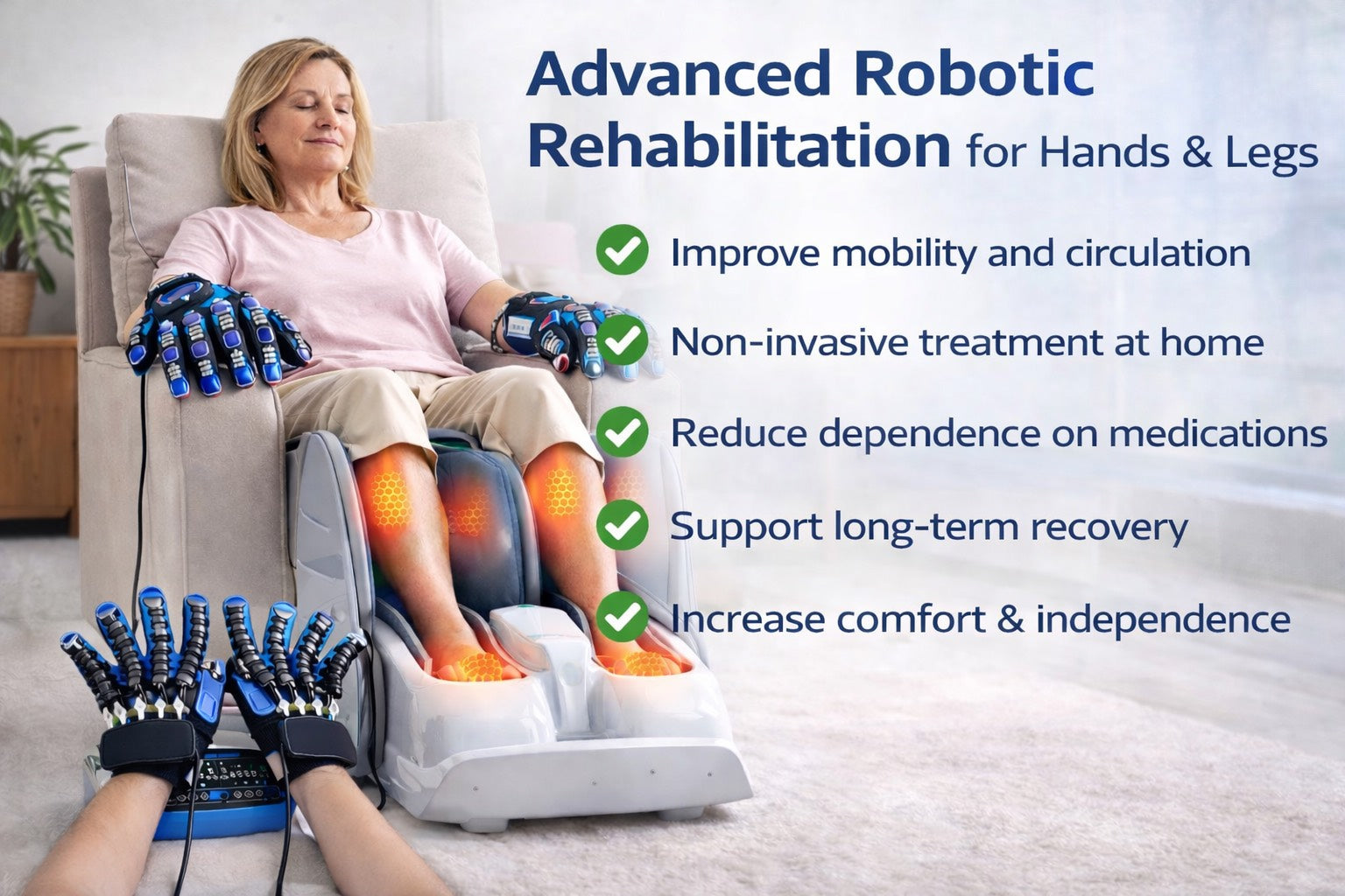 Full Rehabilitation Kit – Hands & Legs | Home Therapy System