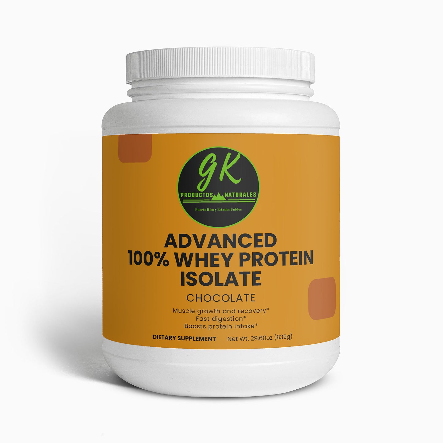 Advanced 100% Whey Protein Isolate (Chocolate)