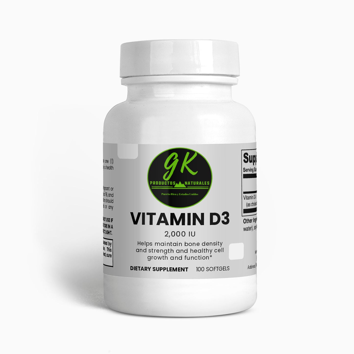 Vitamin D3 2,000 IU