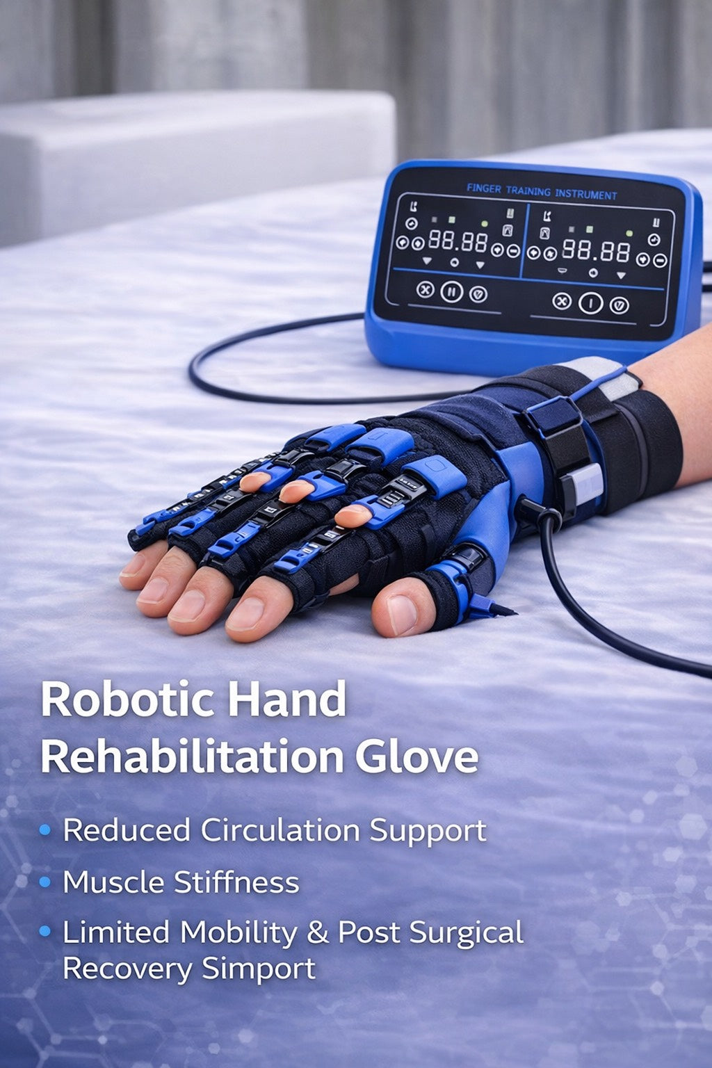 Robotic Hand Rehabilitation Glove (Home Therapy & Mobility Support)