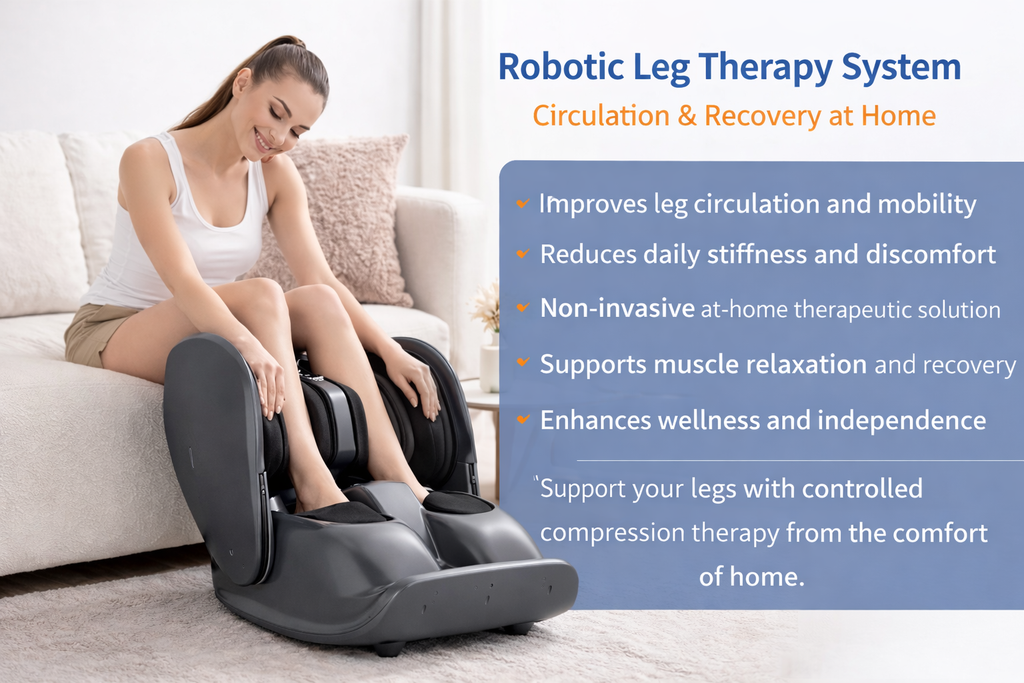 Robotic Leg Therapy System – Circulation & Recovery (Home Use)