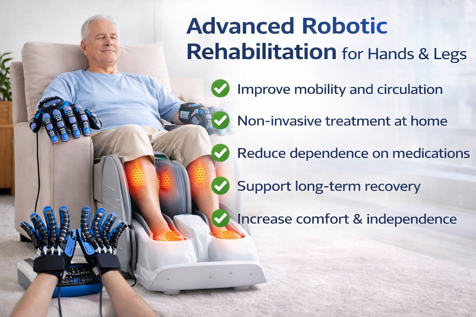 Full Rehabilitation Kit – Hands & Legs | Home Therapy System