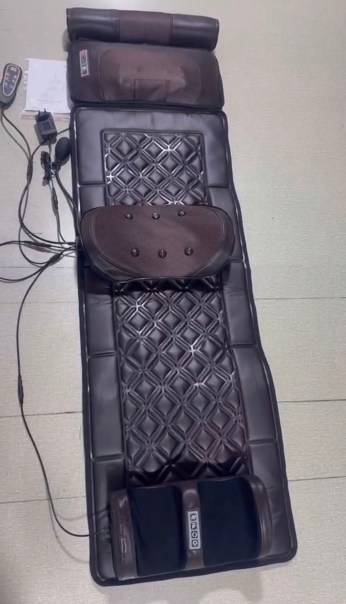 Full Body Massage Mat with Heat & Vibration Therapy