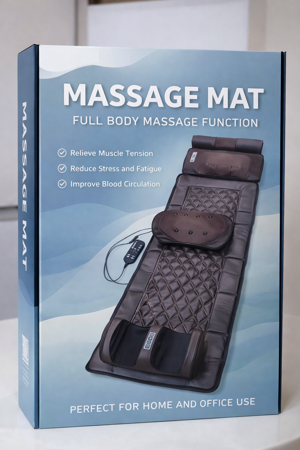 Full Body Massage Mat with Heat & Vibration Therapy